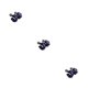 thumbnail image 5 of Guardurnaity Pendientes Acrílico en forma de C Plata Ear Stud Universal Transparente Aro Mujer Moda Pendiente Banquete Accesorios Azul Type1 NO1, 5 of 6