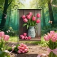 thumbnail image 1 of ddioayh Garden Flag Double Sided Mothers Day Outdoor Decoration Reversible For Yard Porch Home With Flowers Heart Designs Happy Mothers Day Gift, 1 of 6