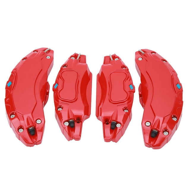 Para Model Y Sporty Car Caliper Cover, 4 Piezas Rojo Amarillo Freno De Disco Protector De Pinza De Repuesto Para 19 /20 In Cubo De Ruedas Model Y 2017-2023