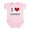 Petal Pink, variant on CafePress - I Love Science Infant Creeper - Baby Light Bodysuit, Size Newborn - 24 Months