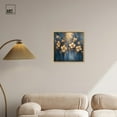 thumbnail image 3 of Luxurious Gold Blossoms Canvas Elegant Floral Art by Art Remedy, Gold Frame, 20" x 20", 3 of 7