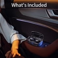 thumbnail image 5 of QTOCIO Bluetooth Earbuds Single Digital Display Wireless Bluetooth TWS-Headphones Headset 5.0 Wireless Car Driving In Ear Earbuds Headset Handfr Ipx5, 5 of 5