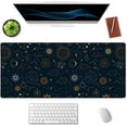 thumbnail image 3 of Celestial Stars and Magic Eyes Desk Mat, Extra Large Desk Mat, Large Gaming Mouse Pad, Extended Mouse Pad, Gaming Keyboard Mat, Full Desk XXL Extended Gaming Mouse Pad 35.4" x 15.7", 3 of 6