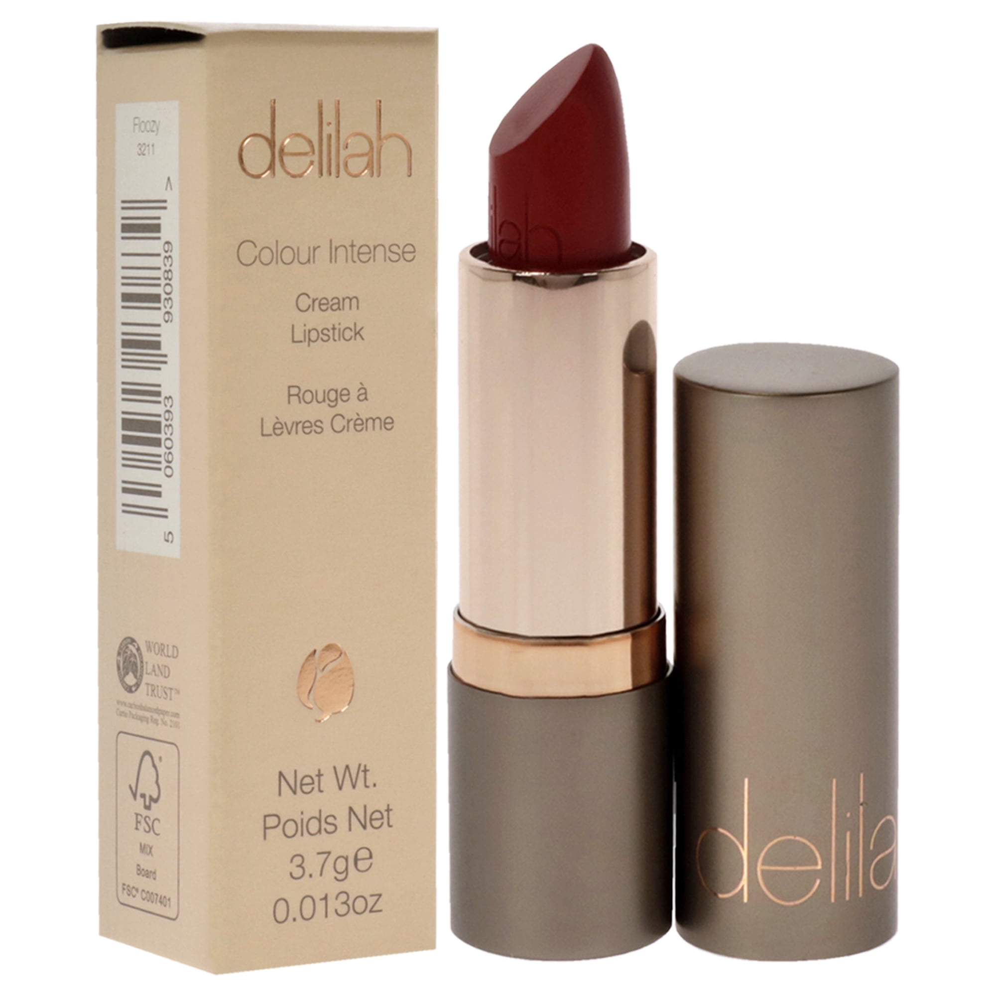 Delilah Colour Intense Cream Lipstick - Floozy, 0.13 oz Lipstick