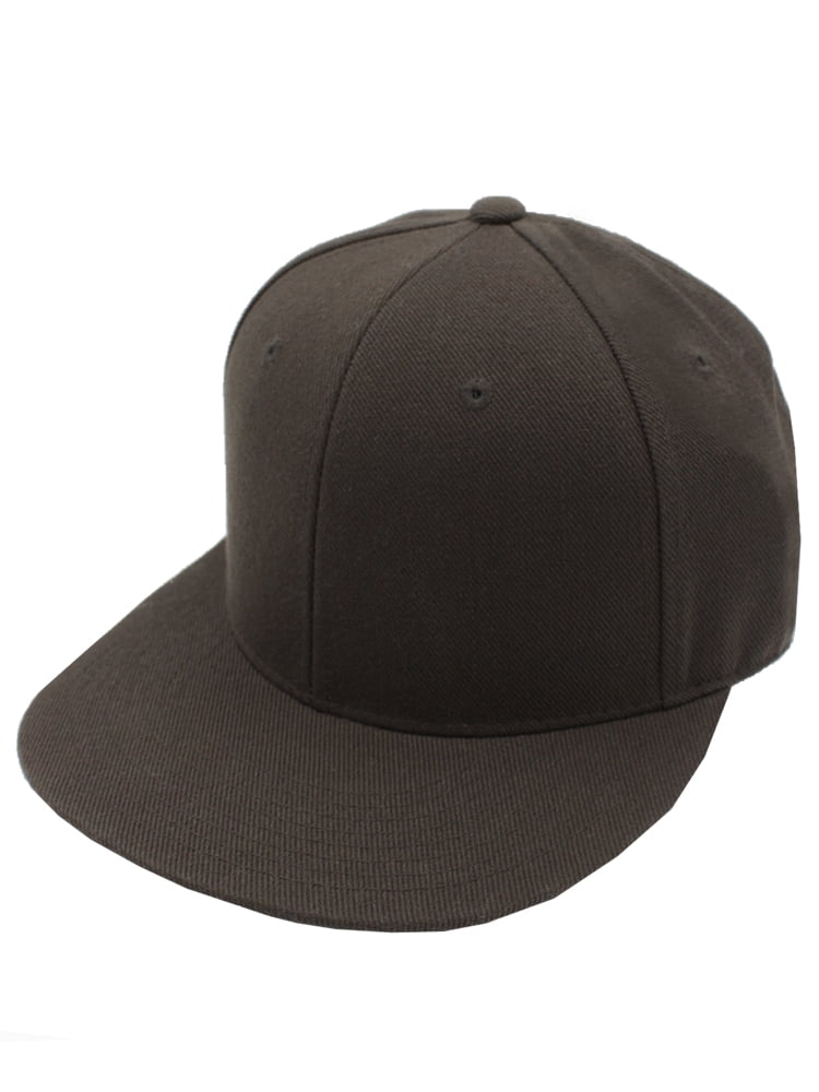 flat billed baseball caps