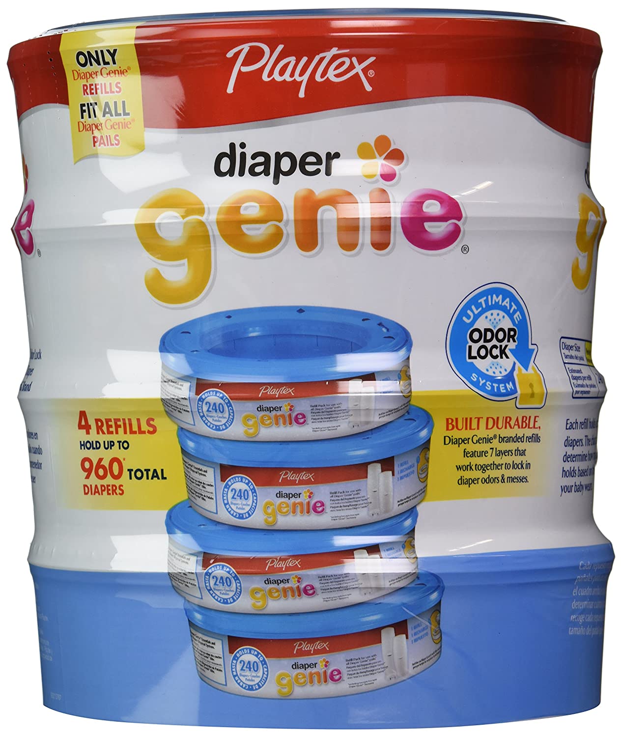 Playtex Diaper Genie Refills, 4 pk.