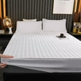 thumbnail image 1 of Breathable Winter Warm Fitted Sheet Mattress Cover 18 to 24 Inch Deep Pocket Non-slip Soft Skin Care Bedding for Cozy Comfort, Ukhbmc, 1 of 8
