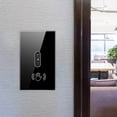 thumbnail image 4 of Interruptor de lámpara de panel de templado, Interruptores de lámpara con sensor de infrarrojos, Interruptores de lámpara de pared no táctiles, Zulema interruptor inteligente, 4 of 8