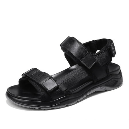 

Lopsie STREAMNATURE Men s Sandals Hiking Outdoor Water Beach Sports Mens Sandals for Summer with Open Toe Adjustable Straps Black
