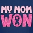 thumbnail image 3 of CafePress - Breast Cancer Awareness My Mom Won T Shirt - Dark T-Shirt Kids XS-XL, 3 of 4
