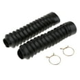 thumbnail image 5 of Universal Motorcycle Front Fork Cover Dust Boots 205x42x30mm Black, 5 of 6