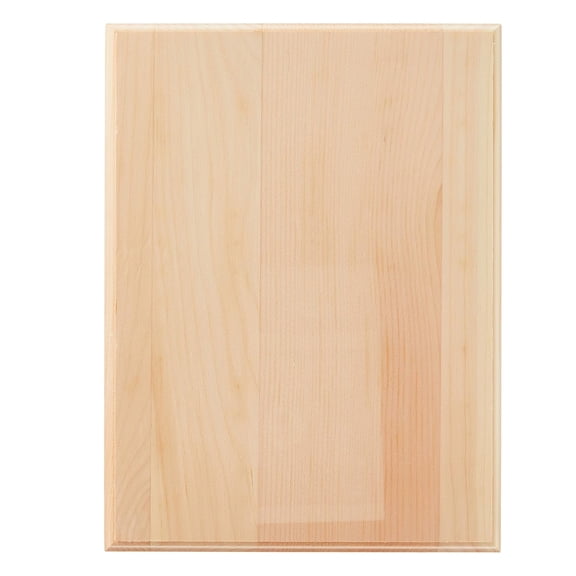 Pine Rectangle Plaque 9 x 12, 4-Pack for Painting, Signs and Crafts