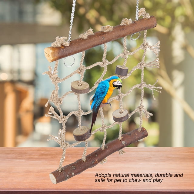 Parrot Ladder,1Pc Cage Bird Parrot Bird Swing Bird Ladder Enhanced Durability