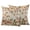 Beige, variant on Grey Ombre Outdoor Pillow Covers 20"x20" Set of 2,Waterproof Throw Pillow Covers for Patio Furniture,Fall Autumn Forest Black Abstract Art Harvest Decorative Cushion Pillowcases for Garden Couch Sofa
