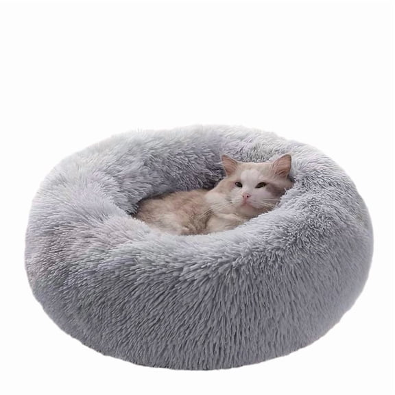SYJUPY Donut Pet Bed, Small Dog & Cat Nest, Thickened Warm Soft Cushion