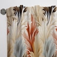 thumbnail image 3 of Designart "Dreamy Driftwood In The Tropics II" Tropical Beige, Brown Curtain 1 Panel, 3 of 6