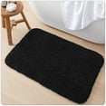 thumbnail image 7 of OEAKAY Bathroom Rugs,32"x20",Non Slip Shower Bath Room,Extra Soft and Absorbent,Bath Mats for Bathroom Floor,Machine Wash Dry Carpet Mat for Tub,32"x20"Black, 7 of 7