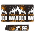 thumbnail image 2 of Kdxio Not All Who Wander Are Lost4 Print Large Gaming Mouse Pad,Non-Slip Base,Water Resist Keyboard Pad for Gamer,Office & Home,29.5 x 15.8 in, 2 of 9