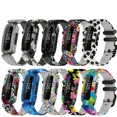 thumbnail image 3 of Silicone Replacement Smart Watch Band for Fitbit Ace 3/Inspire 2, Kids' Gel Strap, Model FBB0269, New, 3 of 10