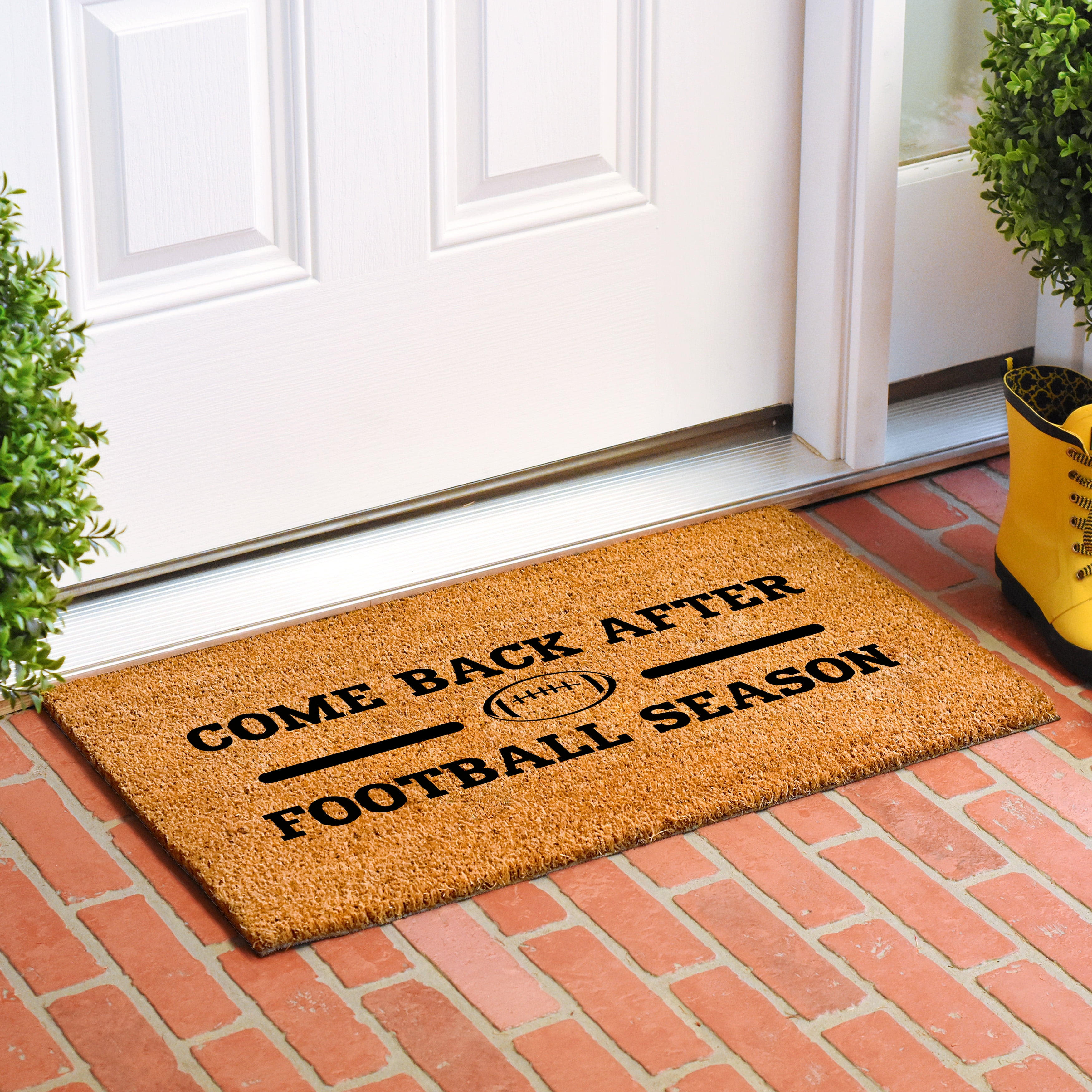 Calloway Mills 111752436 Come Back After Football Season Doormat 24" x 36"