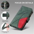 thumbnail image 5 of YEYKX Zipper Wallet Folio Case for Samsung Galaxy S27 Ultra 5G, 9 Card Slots, Magnetic Closure PU Leather Cover with Wrist Strap,Green,For Galaxy S27 Ultra 5G, 5 of 9