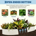 thumbnail image 4 of QinaQin 2 Pcs Raised Garden Beds, Outdoor Deep Planter Box Kit with Tool-Free Assembly, 4 of 8
