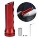 thumbnail image 5 of Cubierta del Freno de Mano Samfox Universal Auto Car de Aluminio Rojo, 5 of 5