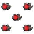 thumbnail image 2 of bedienty 1 Paire Gants de Cyclisme Antidérapants Respirants Antichoc Rouges m 5Ensemble, 2 of 6