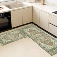 thumbnail image 5 of Farmhouse Kitchen Rugs Set 3 Piece, Boho Kitchen Mats for Floor, Non-Slip Kitchen Rug Waterproof Mats for Kitchen, Runner Rugs for Hallway Laundry Holiday Sink Decor, 5 of 12