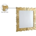 thumbnail image 2 of Meridian Furniture Golda Gold Leaf Mirror, 2 of 4