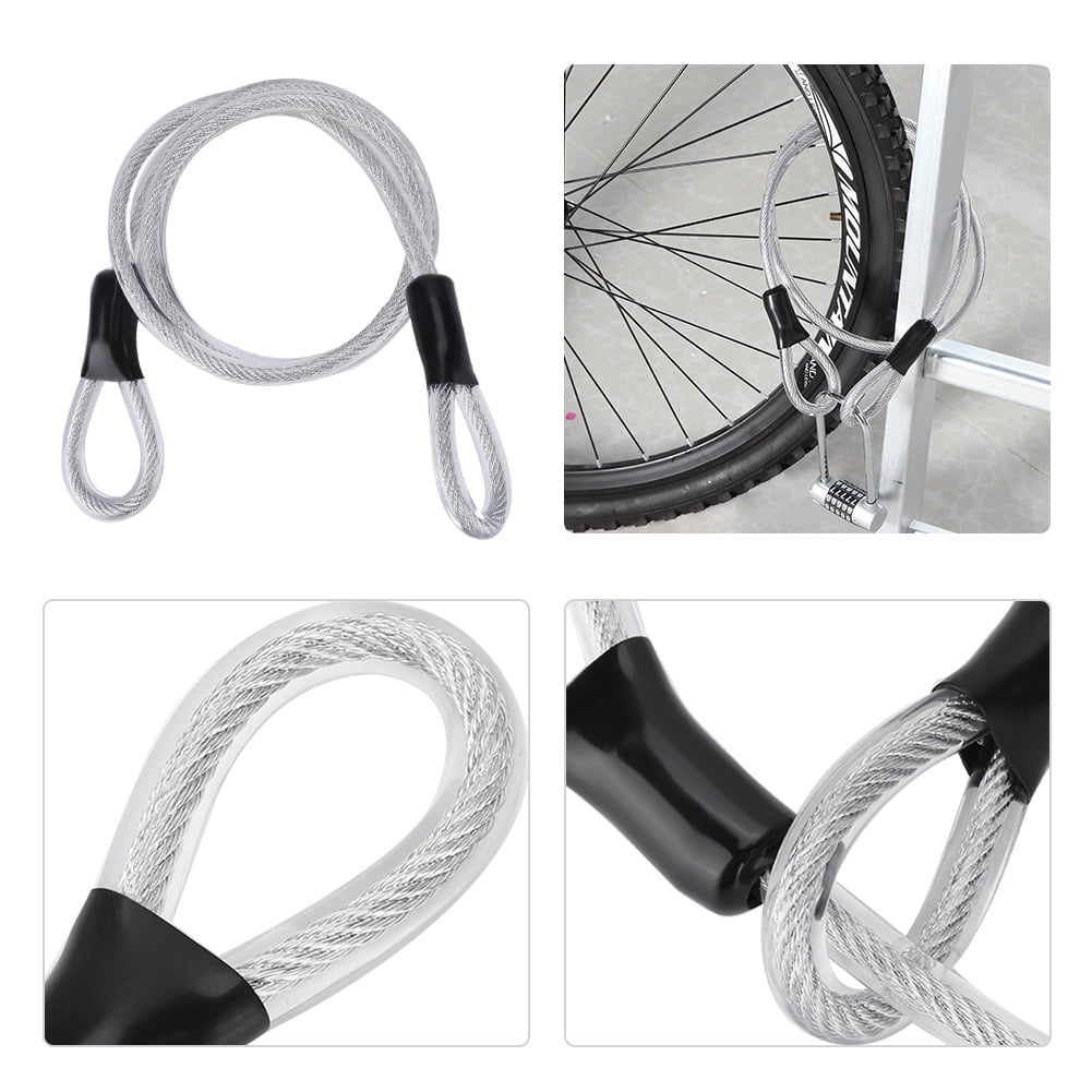 Multifunction Security Cable, Wire Rope, For Glass Door Lock Bike Lock