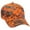 Digital Neon Orange, variant on Men’s Camouflage 6 Panel Adjustable Low Profile Baseball Cap, Khaki/Brown/Light Olive/Neon Orange