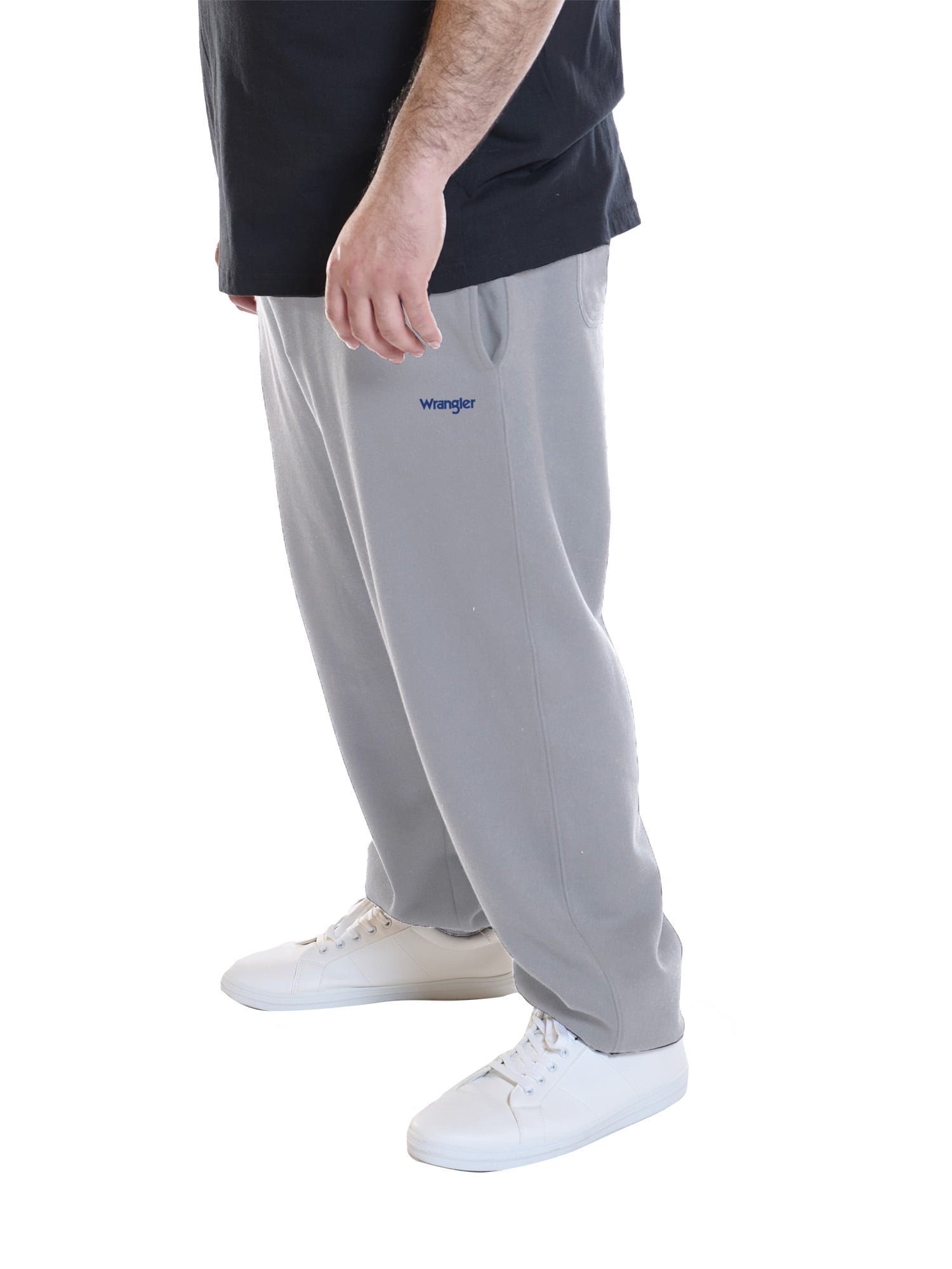 Wrangler Men's Big and Tall Fleece Sweatpant, Big Size Up To 6XL And Tall Size Up To 4XT