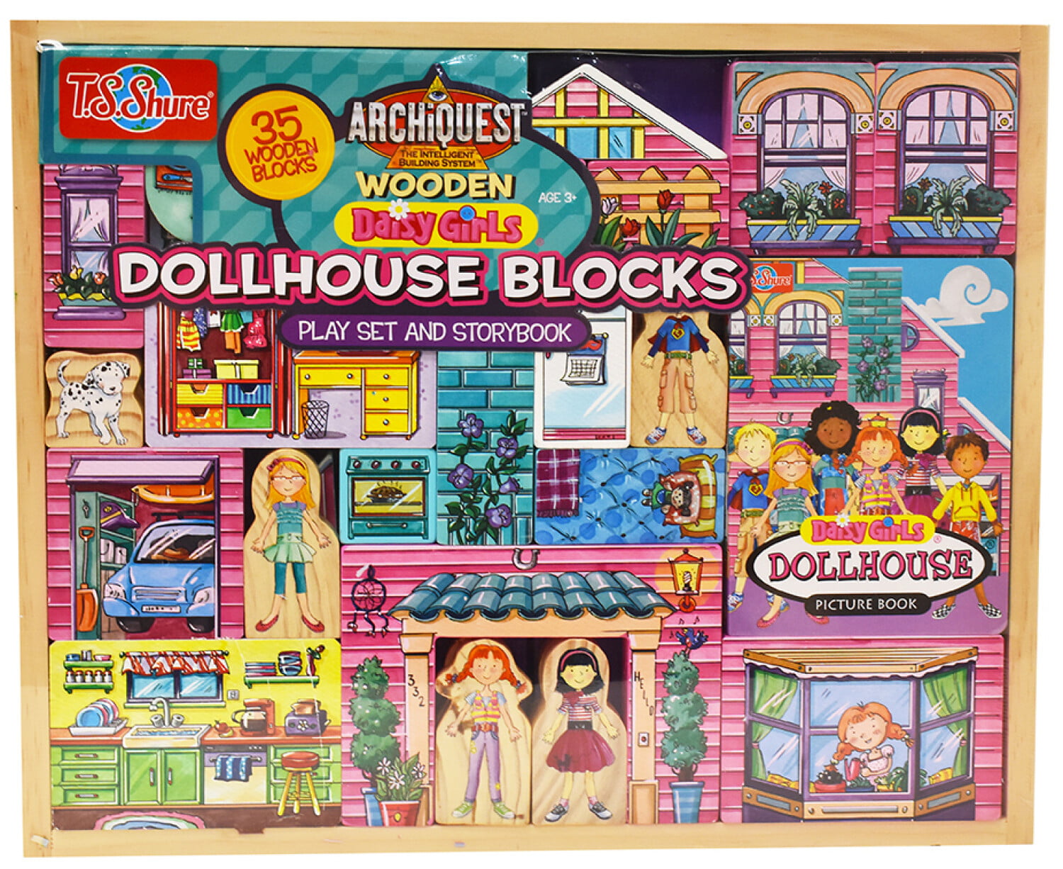 MyTinyWorld 4 x Dolls House Miniature 45cm Square Cut Wood Hand Rail Style 2