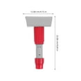 thumbnail image 2 of Masteelf Commercial Wet Mop Handle for Industrial and Professional Floor Cleaning, Compatible with Headband Mops, Gripper Design, 2 of 8