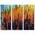thumbnail image 2 of All My Walls 'Sizzlescape' by Holly Carmichael 3 Piece Painting Print Plaque Set, 2 of 4