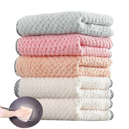 

Julam Super Absorbent Kitchen Towels Nonstick Oil Washable Fast Drying Dish Cloths Cleaning Supplies Dish Towels For Cleaning Kitchen Tableware Bathroom Car show
