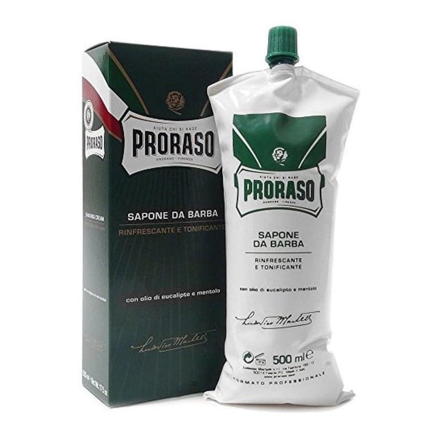 Crema de afeitar Proraso Refreshing XXL Refill 500 ml con mentol
