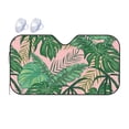 thumbnail image 1 of YFYANG Front Windshield Sun Shade, Tropical Greens Leaves Pattern Foldable Car Visor for Cars, Trucks, SUVs, Medium, 1 of 9