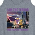 thumbnail image 3 of Disney - Darkwing Duck - I Am the Terror - Women's Racerback Tank Top, 3 of 5