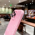 thumbnail image 6 of Glitter Case for iPhone 15 Pro Max Phone Case 6.7" 2023, Cute Bling Slim Sparkle Protective, Shockproof Soft Silicone Cover for Women Girls (Pink), 6 of 14