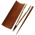 thumbnail image 2 of Bamboo Tea Ceremony Utensil Set for Kung Fu Tea Lovers with Elegant Design Light Brown, 2 of 9