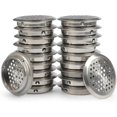 thumbnail image 1 of 50 Pieces Ventilation Grille Stainless Steel Ventilation Hole Banmo, 1 of 5