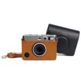 thumbnail image 2 of Visland Camera Protective Case Dust-proof Shock-proof Portable Digital Camera Faux Leather Vintage Storage Case for Instax Mini EVO, 2 of 8