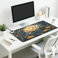 thumbnail image 5 of Wobogo Midnight Owls Heated Mouse Pad Extra-Large Desk Mat With 3 Heating Levels and 3-hour Auto Shut-Off Protection Ideal for Computer Keyboards Home Office Hand-warming Essential 31.5in × 13in, 5 of 9