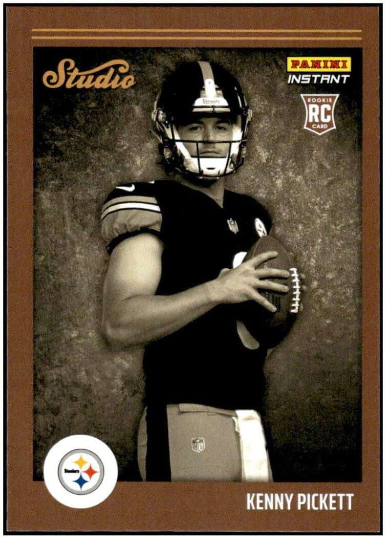 NFL 2022 Instant Studio Football Kenny Pickett Trading Card S11 (Rookie