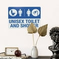 thumbnail image 5 of Unisex Toilet And Shower Tin Sign Warning Metal Sign Vintage Sign Wall Decor for Home Farm Bar Coffee Shop Club Decoration 8x12 Inch, 5 of 7