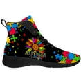 thumbnail image 4 of Aidianart Autism Awareness High Top Shoes Womens High Top Sneakers Size 14.5, 4 of 5