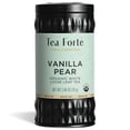 thumbnail image 1 of Tea Forte T&eacute; blanco org&aacute;nico de vainilla y pera, recipiente de t&eacute; suelto que hace 35-50 tazas, t&eacute; blanco org&aacute;nico Lotus, 2.46 onzas, 1 of 7