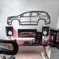 thumbnail image 5 of LaModaHome 2017 Acadia 2nd Gen Metal Silhouette Wall Art, 5 of 5